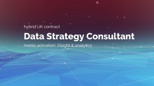 Data Strategy Consultant - contract, data analysis & insights – London, hybrid, inside IR35 Senior Data Strategy Consultant/Analyst for leading consulting firm and their client in the pharmaceutical sector. Strategic Thinker: Strong strategic mindset to shape high-level strategies for data acquisition and omnichannel activation. Data-Driven: Proficiency in data analysis and insights is crucial for this role. The candidate should be able to work with data and use it to inform decision-making and campaign optimization. Multi-Disciplinary: Since the role encompasses various areas such as insights, reporting, segmentation, CDP, email strategy, CRM, business intelligence, and media activation, the ideal candidate should have experience in at least some of these fields. A diverse skill set will help them lead effectively. Leadership Skills: will be responsible for driving the planning and coordination across team members Communication Skills: Strong communication skills are vital for collaborating with team members, stakeholders, and clients. The candidate should be able to convey complex ideas and strategies in a clear and concise manner. Problem-Solving Abilities: In a strategic role, challenges and obstacles are inevitable. Possess excellent problem-solving skills to identify issues and find creative solutions. Nice to have: Experience in Media Activation: Since the role involves media activation, experience in planning and executing media campaigns across different channels is important. Experience in CRM and Email Strategy: Familiarity with customer relationship management (CRM) systems and email marketing strategies will be valuable for creating effective customer journeys and personalized campaigns. Hybrid working, 2 days week in central London, otherwise remote. INSIDE IR35 - this assignment will fall within scope of IR35 legislation and appropriate umbrella company should be utilised during this assignment. • London (Blackfriars - 2 days week) & home working • 6 months initial, long term extensions • to £650 day inside IR35 If you're interested in this opportunity, please email your latest CV, or call James for more information.